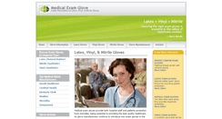 Desktop Screenshot of medicalexamglove.com